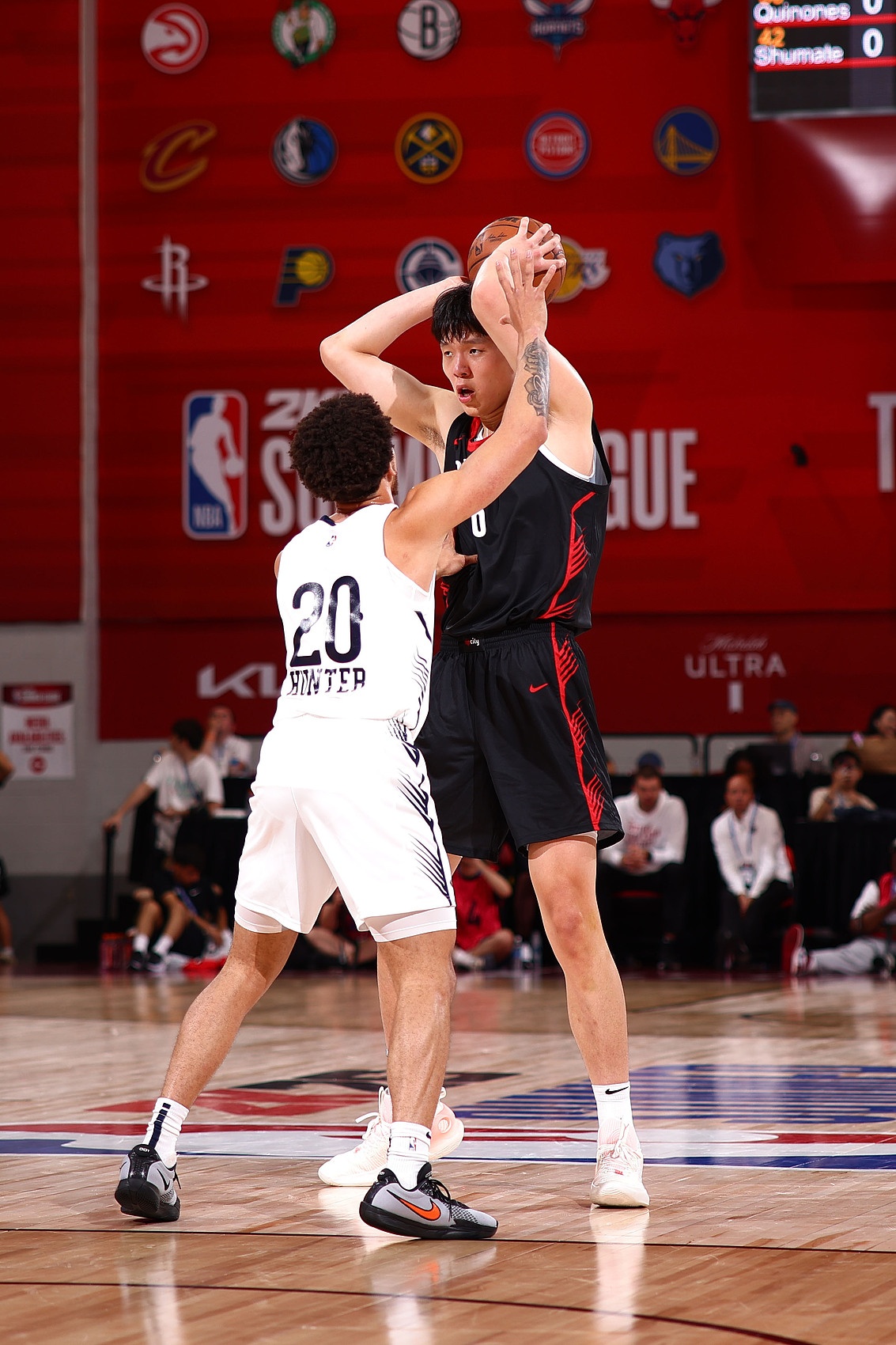 okooo澳客网官网-季孟年：教练组应该挺满意杨瀚森的表现 三分是小杨立足NBA的关键